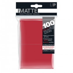 Ultra Pro Sleeve Matte - Red (100)